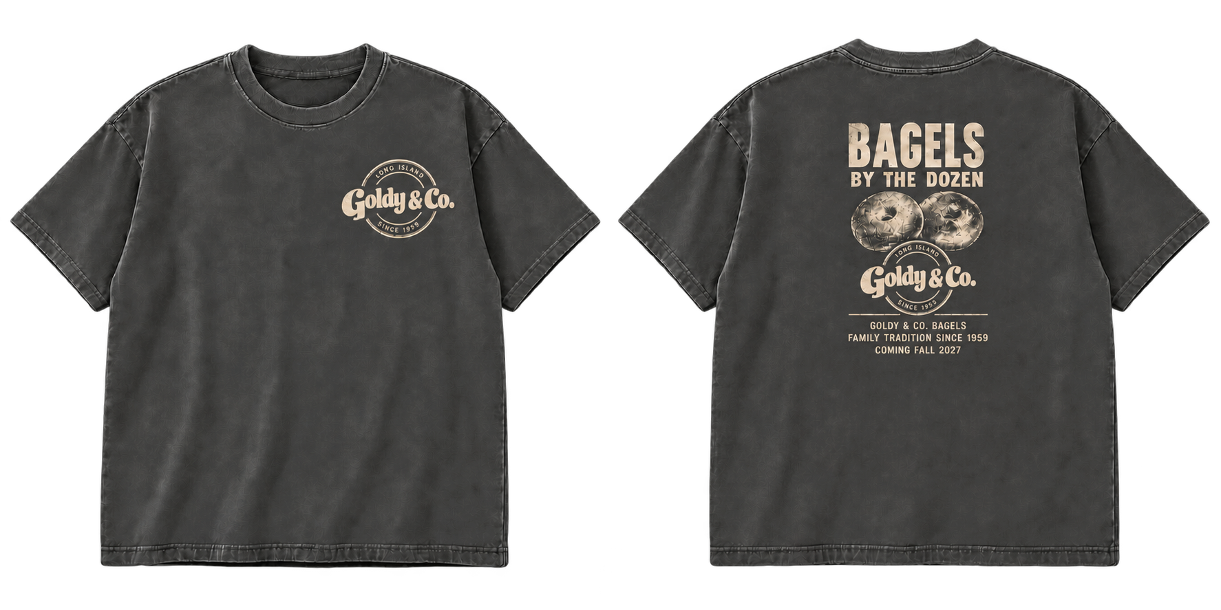 Bagels By The Dozen Tee Design Preview